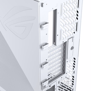 ASUS ROG CRONOX GR801 CURVE TG ARGB -keskikokoinen tornikotelo, valkoinen