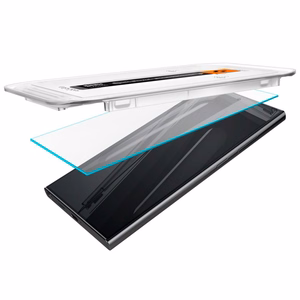 Spigen Glas.tR EZ Fit karkaistu suojalasi Samsung Galaxy S24 Ultra -puhelimelle, 2 kpl