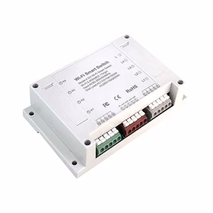 TUYA HS081362 4-Channel Wi-Fi Smart Switch, 10 A per Channel, without Power Metering