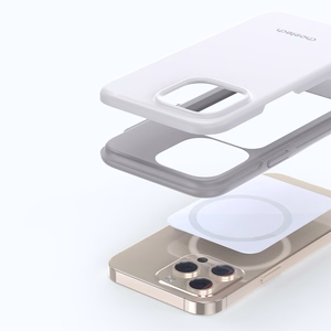 Choetech MFM Anti-drop Case Cover iPhone 13 Pro Max valkoinen (PC0114-MFM-WH)