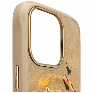 Nimmy Tiger MagSafe Suojakuori iPhone 16 Pro Max:lle - ruskea