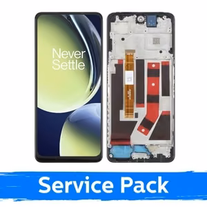 OnePlus Nord CE 3 Lite LCD-näyttö kehyksellä, musta, huoltopakkaus