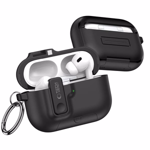 Tech-Protect Slim Hook Suojakuori AirPods Pro 3 -lle - musta
