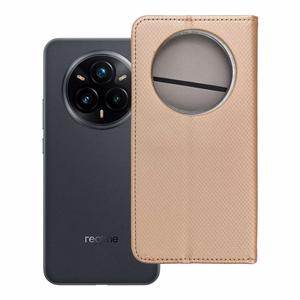 SMART CASE kirjakotelo REALME 14 PRO PLUS kulta