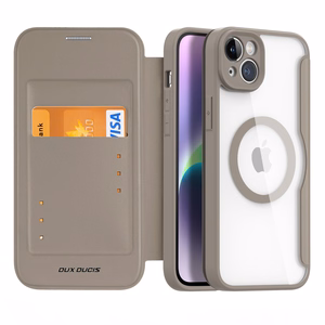 Kotelo Dux Ducis Skin X Pro Apple iPhone 14 Plus beige