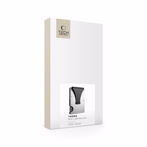 Tech-Protect Thorn RFID Wallet - Silver