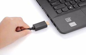 Ugreen yksisuuntainen DisplayPort - HDMI -kaapeli 4K 30Hz 32 AWG 1,5m musta (DP101 10239)