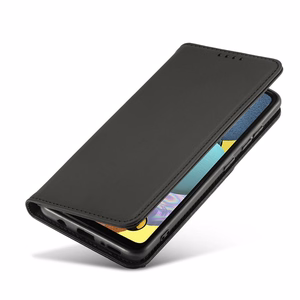 Magneettikorttikotelo Xiaomi Redmi Note 11 pussi kortti lompakko kortin haltija musta