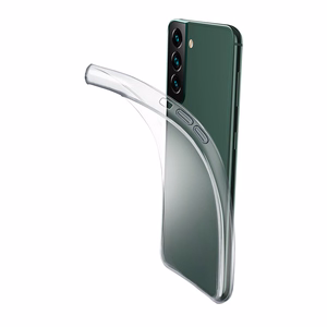 Cellularline Fine suojakuori Samsung Galaxy S22+ -laitteelle, läpinäkyvä