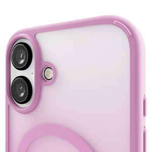 Puro Gradient MagSafe Silikoninen Suojakuori iPhone 16:lle - vaaleanpunainen