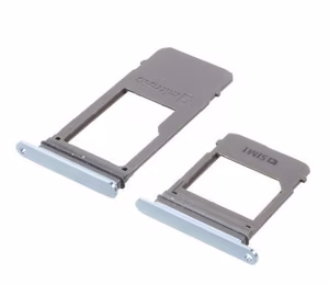 SIM card holder Samsung A530 A8 2018 (2 pcs) Violet (Orchid Gray) original