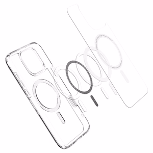 Spigen Ultra Hybrid Suojakuori iPhone 16 Pro:lle - valkoinen