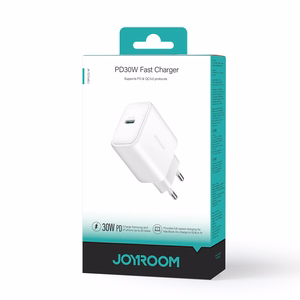 Joyroom JR-TCF24 USB-C PD 30W QC SFC verkkolaturi - valkoinen