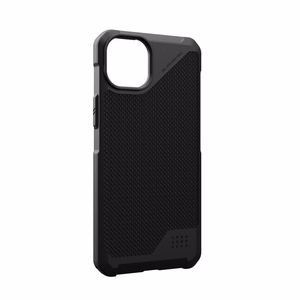 UAG Metropolis LT MagSafe suojakuori iPhone 15 Plus:lle - musta kevlar