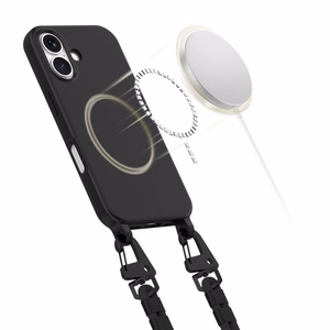 Tech-Protect MagNecklace MagSafe iPhone 16 Suojakuori - Musta