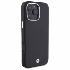 BMW Sign Full Wrapped Metal MagSafe suojakuori iPhone 16 Pro:lle - musta