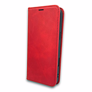 Smart Suede Suojakuori iPhone 17 Pro 6,3:lle punainen