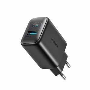Joyroom JR-TCF13 verkkolaturi USB-C / USB-A 25W SFC / PPS / PD - musta