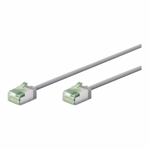Goobay (Goobay 74343 Ultra-Flexible CAT 8.1 Patch Cable, Slim, U/FTP, 0.15 m, Grey)
