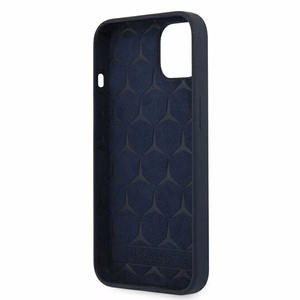 Mercedes Silicone Line kotelo iPhone 13 mini - laivastonsininen