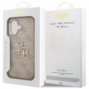 Guess 4G Big 4G Classic Logo -suojakuori iPhone 17 - ruusukulta