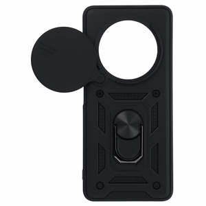 Slide Camera Armor Suojakuori Xiaomi Redmi A4:lle musta