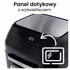 Huslog 1800W monitoiminen rasvakeitin