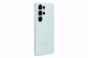 Samsung Silicone Case -suojakuori Samsung Galaxy S25 Ultra -puhelimelle, mintunvärinen
