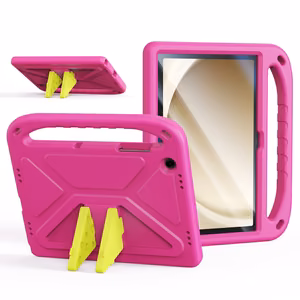 Dux Ducis Puff Suojakuori Samsung X210/X215/X216 Tab A9 Plus 11.0/X230/X235/X236 Tab A11 Plus 11.0:lle vaaleanpunainen