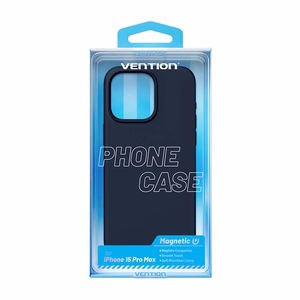 Vention KUFL0-40 Silikonikotelo iPhone 15 Pro Max (sininen)