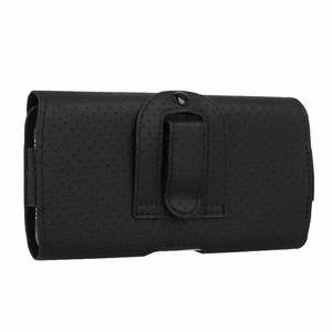 HIT Belt Holster koko XL - Iphone 17 Pro Max/16 Pro Max/Samsung A55 5G/A53/S25/S24 - malli 4 musta - 167x83 mm