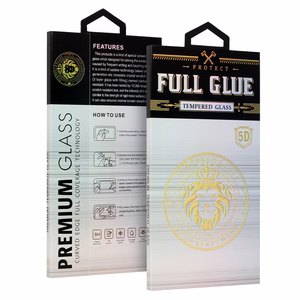 Karkaistu lasi HARD Full Glue 5D iPhone 17 Pro Max:lle musta