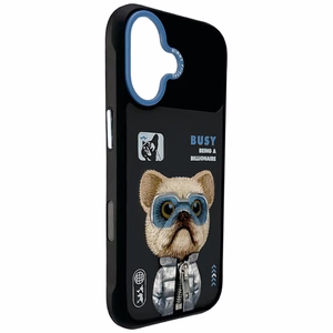 Nimmy Cool&Cute 2.0 Nag Suojakuori iPhone 17:lle - Musta