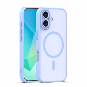 Mag Matt Suojakuori iPhone 16 6,1" vaaleansininen kamerasuoja