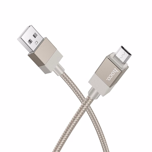 Hoco USB-A - USB-C -kaapeli 3A 1 m X110 kultainen