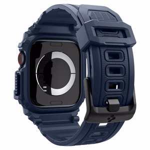 Spigen Rugged Armor Pro Apple Watch 10 (46mm) Laivastonsininen