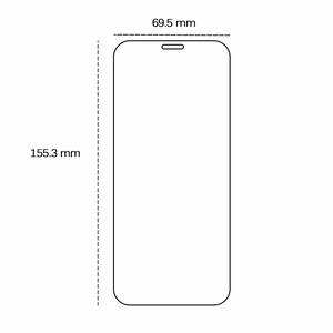 Suojalasi 2,5D Honor X8C 4G