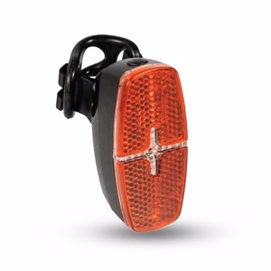 Pyörän takavalaisin LED, 2xAAA akku, IPX5