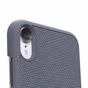 Nordic Elements Original Idun suojakuori laitteelle iPhone XR, keskiharmaa