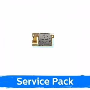 Flex kaapeli yhteensopiva Samsung T736 / T733 Tab S7 FE SIM-kortinlukija / Plata (Service Pack)