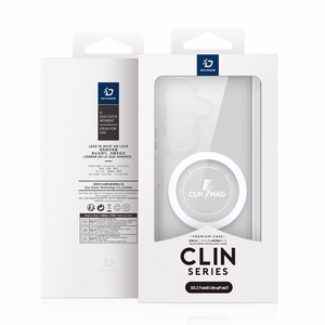DUX DUCIS case CLIN MAG compatible with MagSafe for SAMSUNG Z Fold 8 Ultra transparent