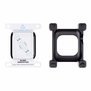 5D Mr. Monkey suojalasi - Apple Watch SE / SE 2 / SE 3 44MM musta (Strong HD)