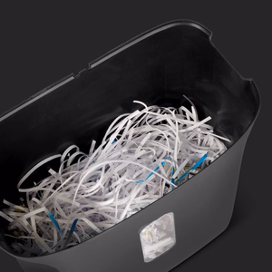 REBEL document shredder with 12 L bin