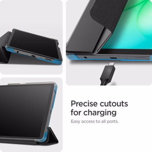 Spigen Smart Fold Case for Samsung Galaxy Tab A9 / A11 - Black