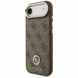 Guess 4G Strass Logo MagSafe Suojakuori iPhone Airille - ruskea
