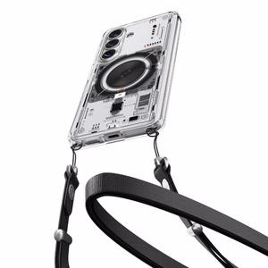 Spigen Ultra Hybrid Mag MagSafe Suojakuori Samsung Galaxy S26 Neo One:lle - läpinäkyvä