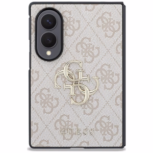 Vaaleanpunainen Guess Big 4G Logo -suojakuori Samsung Galaxy Z Fold8 -mallille