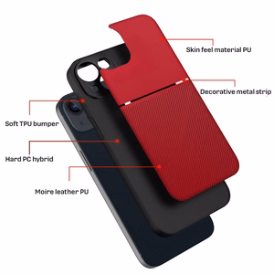 Suojakuori iPhone 15:lle Noble punainen