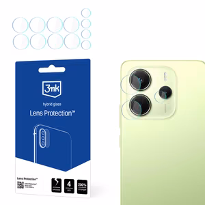 3mk Lens Protection kameran linssien lasi Xiaomi Redmi Note 14 4G:lle