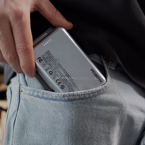 Dudao TGK1 tehopankki MagSafe langattomalla laturilla 20W 10000mAh musta (TGK1-musta)
